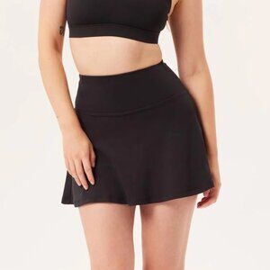 Girlfriend Collective Float Ultralight Skort in Black Small NWT‎